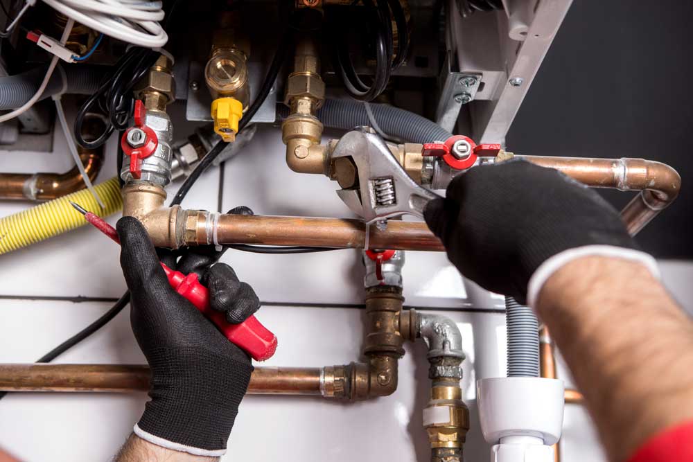 Planned plumbing maintenance in a strata building
